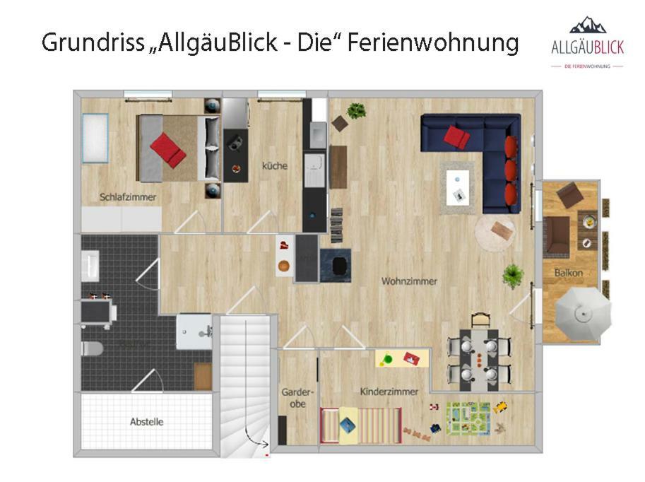 Allgaublick - Die Ferienwohnung Sonthofen Eksteriør billede